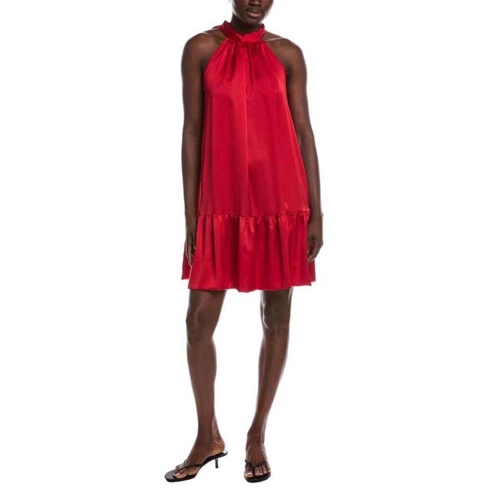 Renee C Womens  Sleeveless Mini Dress, Red